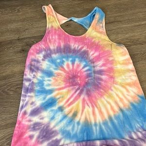 ZYIA tie-dye tank top